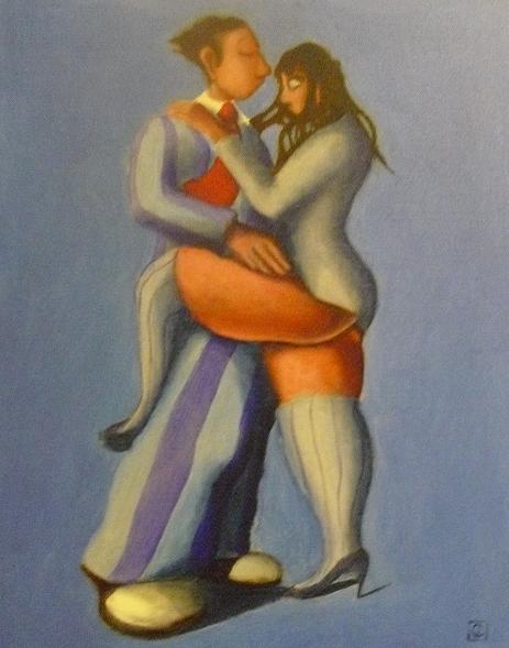 Striped blue low res