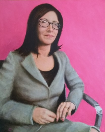 Amy Wilson with carmine lake - Property co-ordinator, Welbeck estate