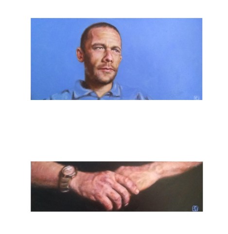 Karl Taylor, with ultramarine blue – Groundsman, Welbeck estate